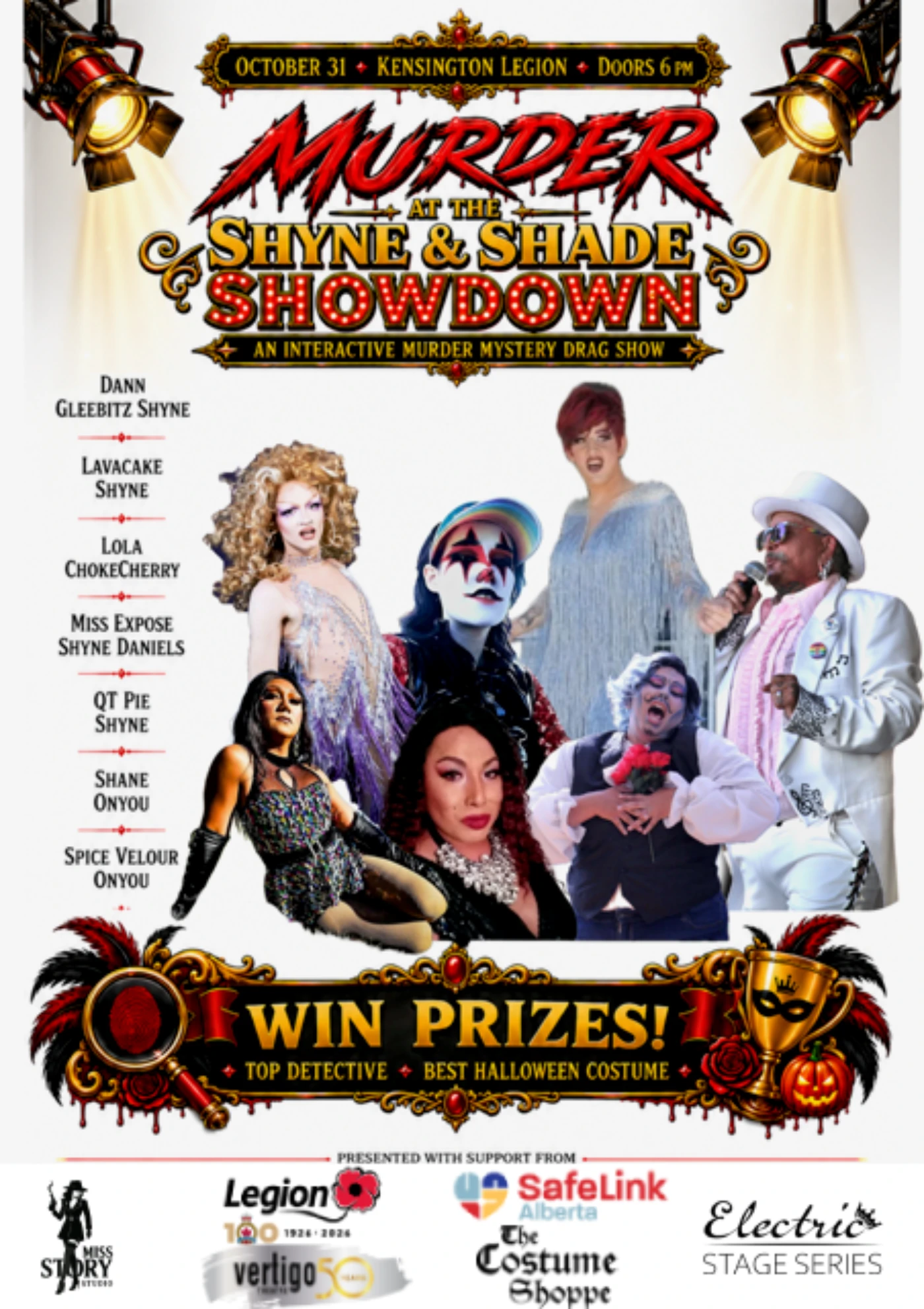 Murder at the Shyne and Shade Showdown show poster